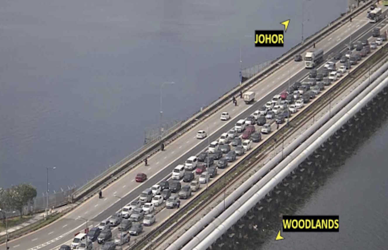 Massive traffic jam at Causeway finally subsides